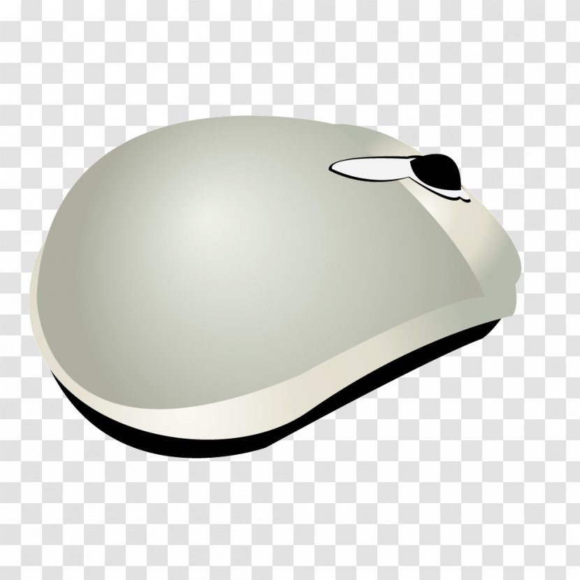 Computer Mouse File - Textured Gray Transparent PNG