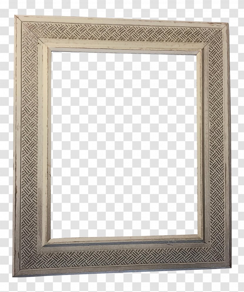 Beige Background Frame - Rectangle M - Interior Design Transparent PNG