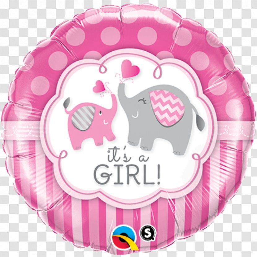 Mylar Balloon Baby Shower Birthday Party Transparent PNG