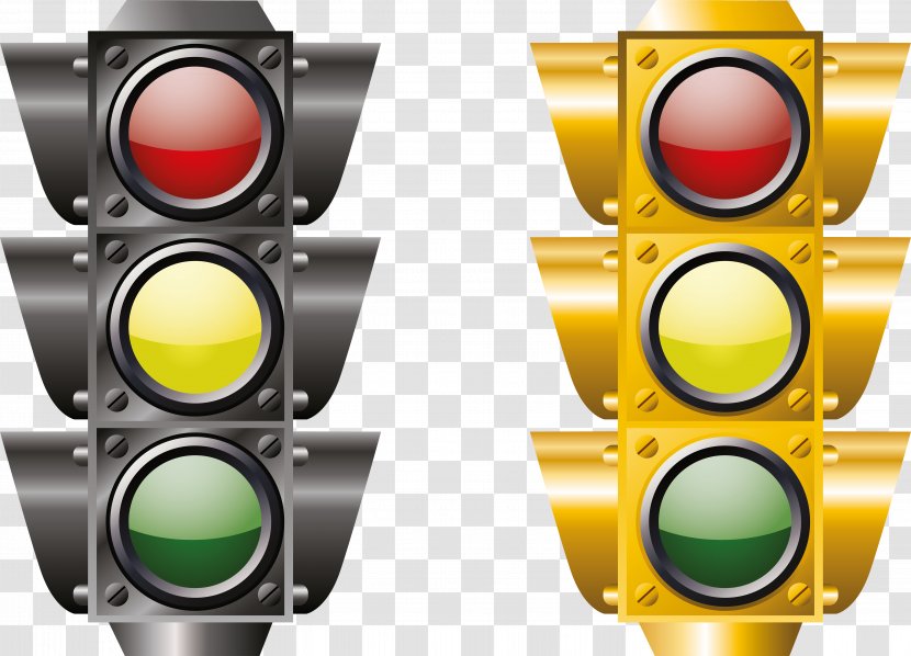 Traffic Light Euclidean Vector Vecteur Icon - Signaling Device - Sophisticated Lights Transparent PNG