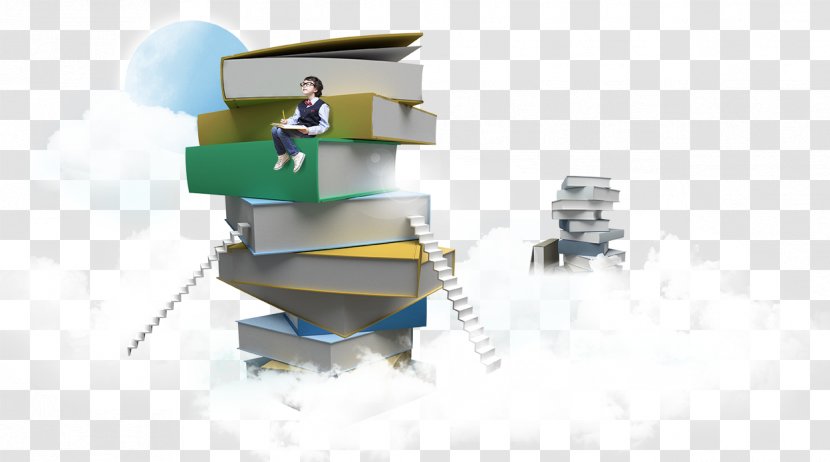 Stairs Ladder - Books And Ladders Transparent PNG