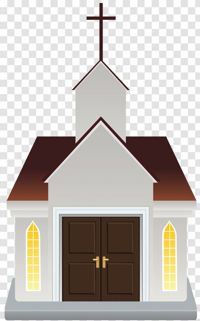 Icon Building Church Cartoon - Steeple Transparent PNG