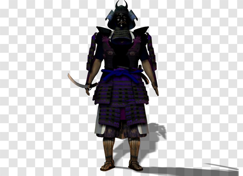 Costume Design Armour Samurai - Purple Transparent PNG