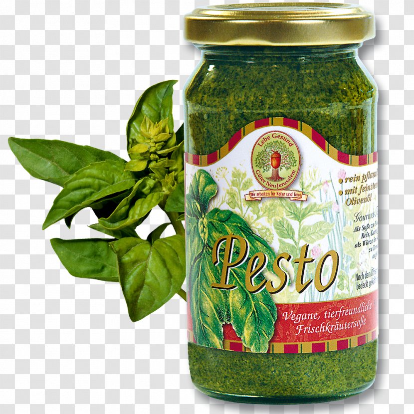 Pesto Fines Herbes Basil Ramsons Transparent PNG