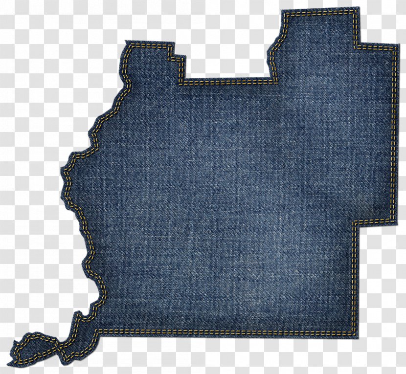 Washington County, Virginia Map Fashion Clip Art - Caryville - Jeans Transparent PNG
