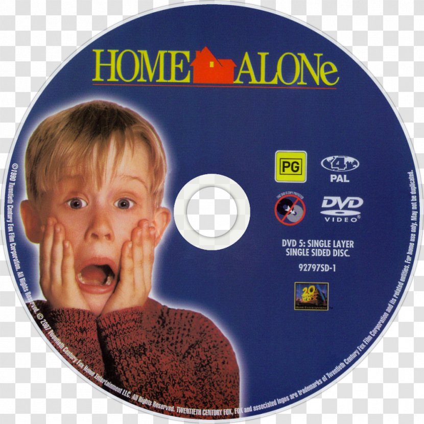 Home Alone Compact Disc DVD Image Film - Dvd Transparent PNG