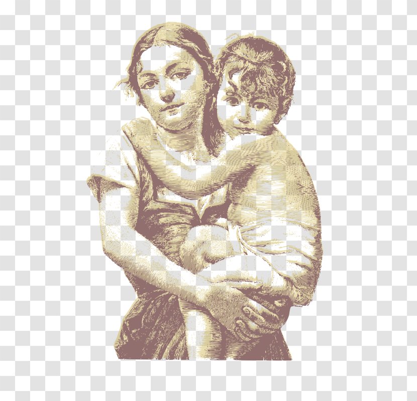 Child Woman Desktop Wallpaper - Angel - Mother Transparent PNG