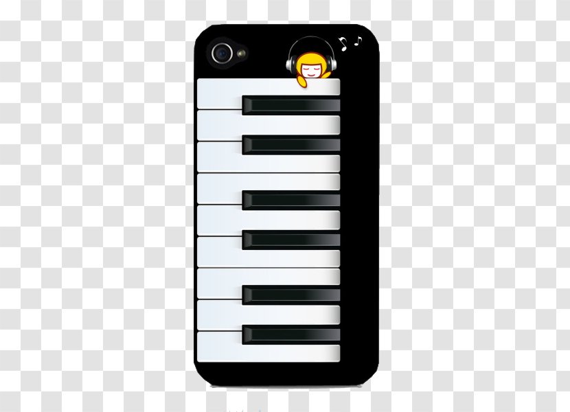 IPhone 6 Plus 6S Piano - Electronic Device - Pattern Phone Case Transparent PNG