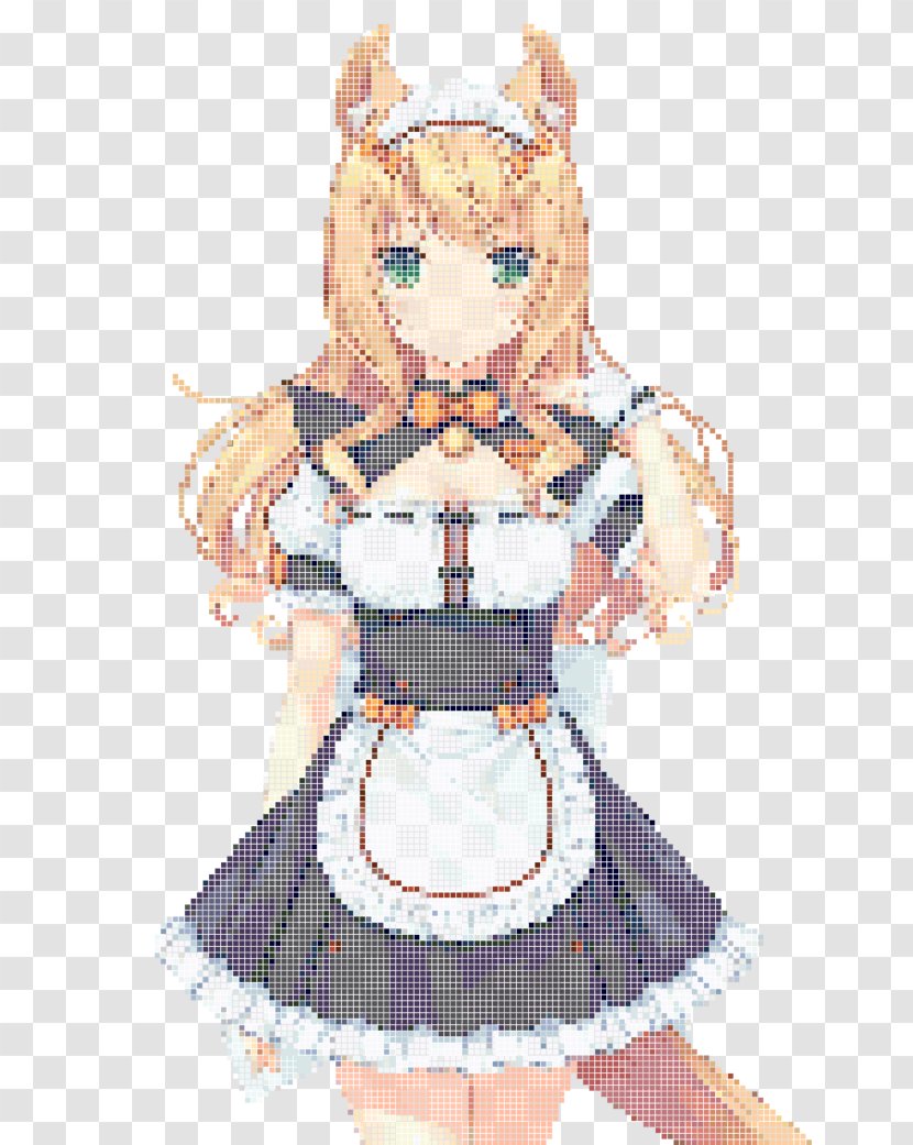 Nekopara Maple Catgirl Image Desktop Wallpaper - Flower - Maid Dress Transparent PNG