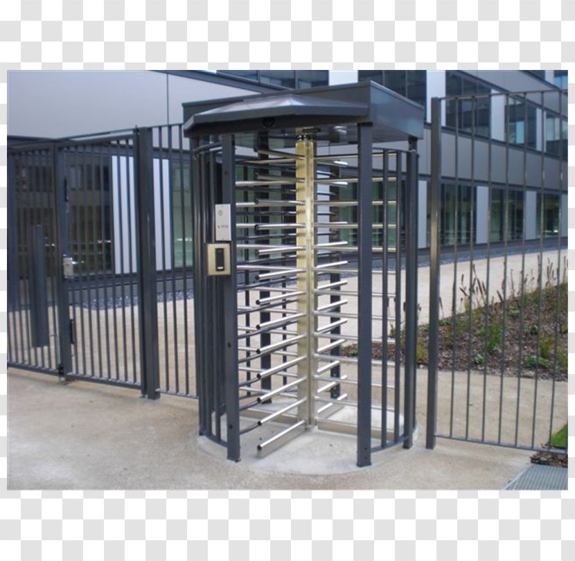Handrail Turnstile Fence Steel - Structure - Automatic Systems Transparent PNG