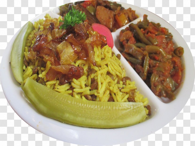 Kabsa Biryani Mediterranean Cuisine Pilaf Rice And Curry - Vegetable - Chicken Skewer Transparent PNG