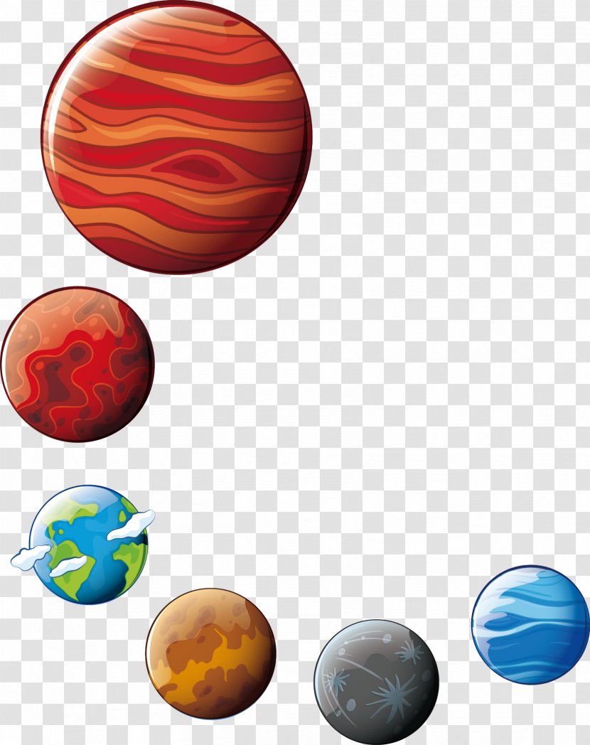 Planet Euclidean Vector Astronomy - Solar System Transparent PNG