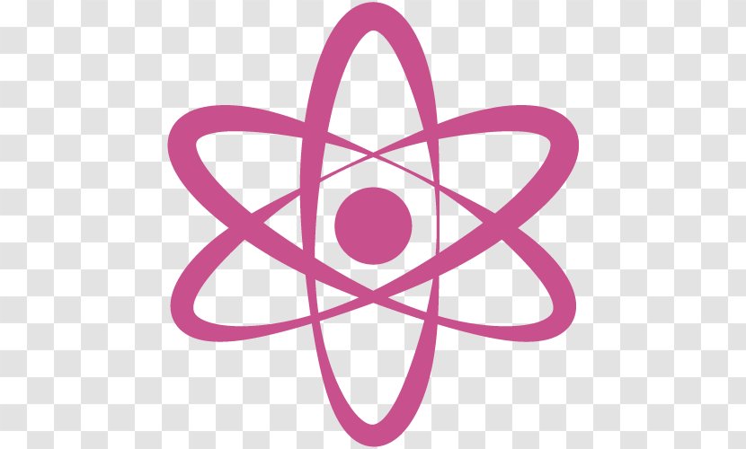 Science Symbol Atom - Pink Transparent PNG
