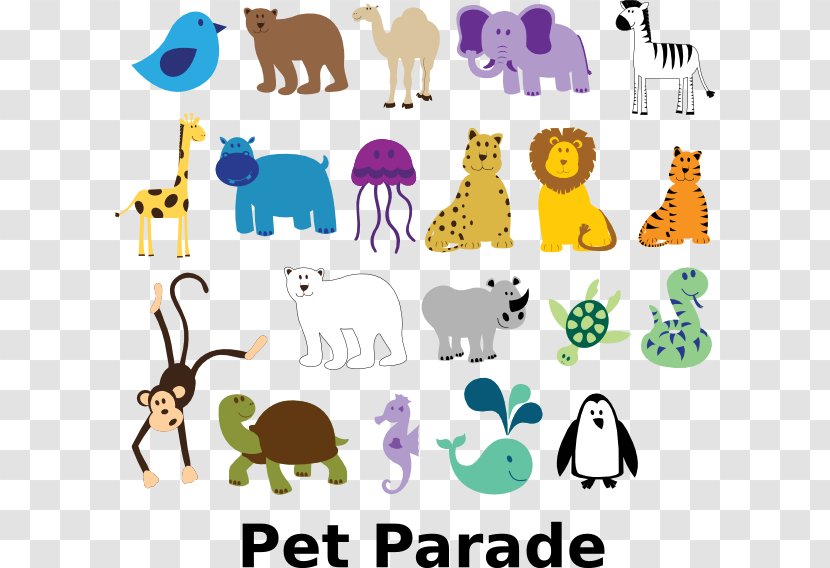 Baby Jungle Animals Zoo Clip Art - Human Behavior - Mardi Gras Parade Transparent PNG