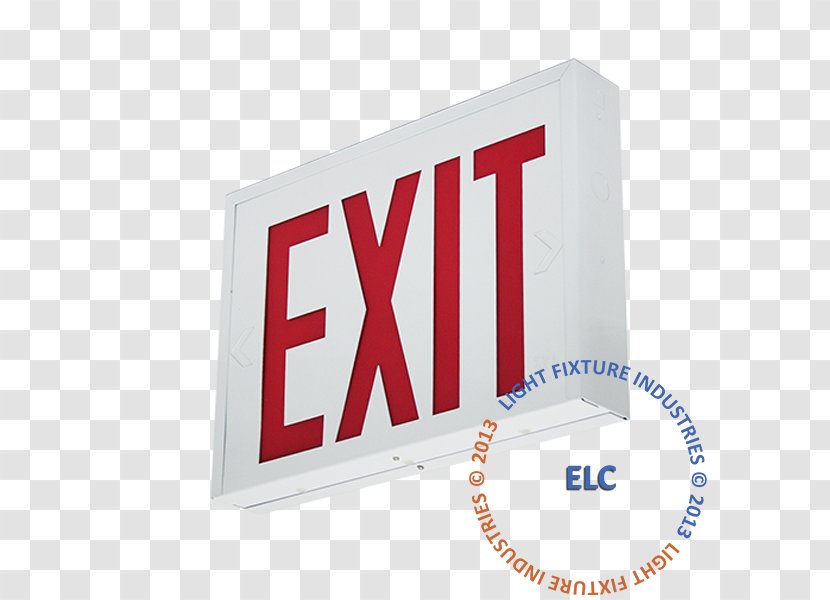 LFI Lights - Lightemitting Diode - Hardwired Red LED Combo Exit Sign Emergency LightNew York City Light-emitting SignageNew Housing Transparent PNG