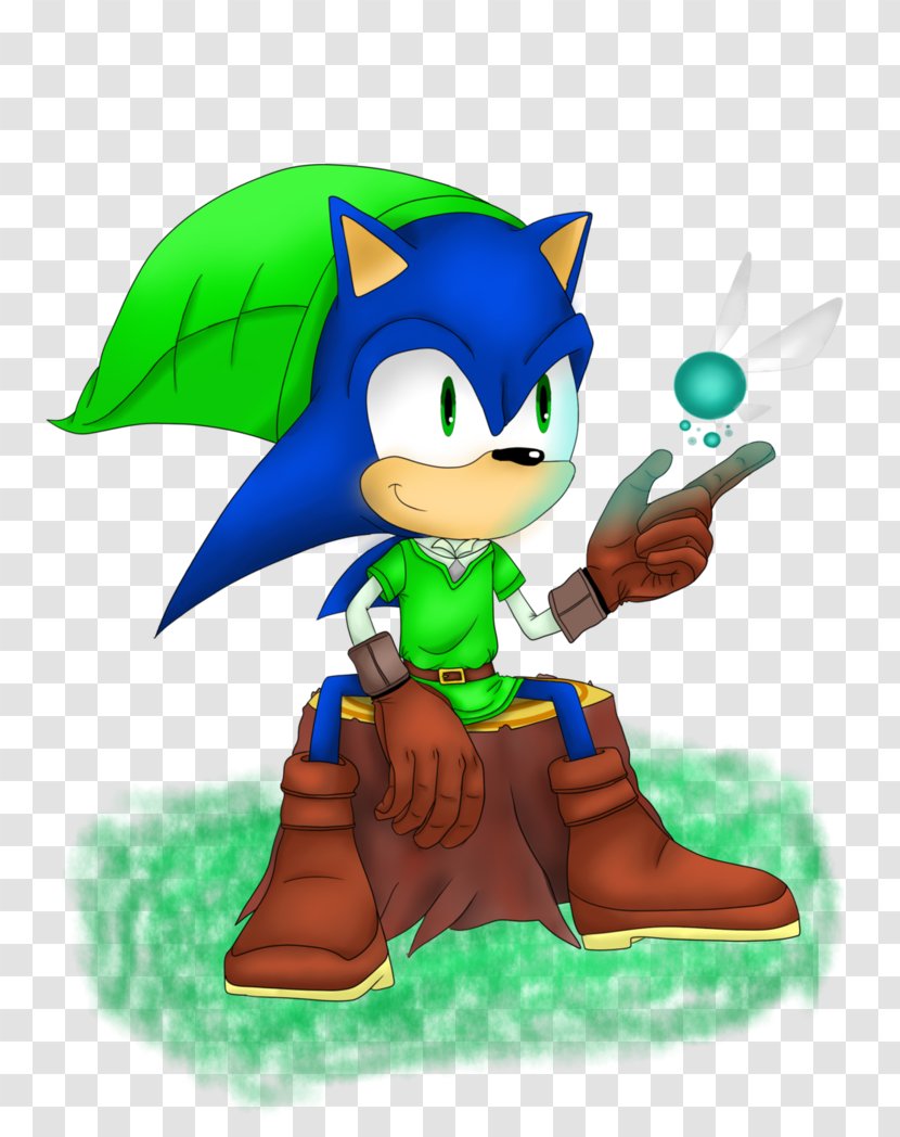 Sonic Lost World The Hedgehog Link & Sega All-Stars Racing Wii U - Legend Of Zelda Majora S Mask Transparent PNG