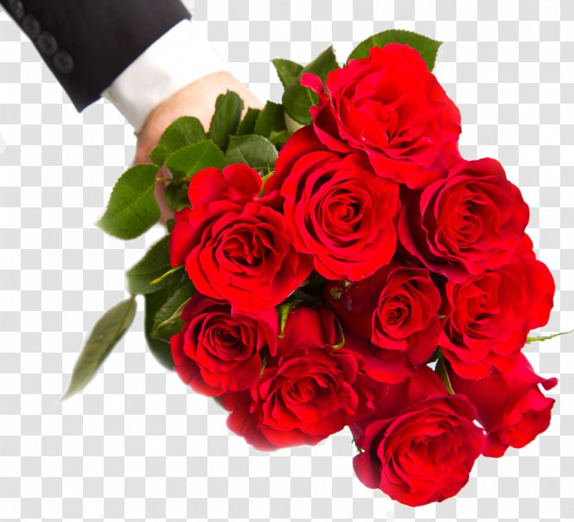 Flower Bouquet Red Photography - Plant - Rose Transparent PNG
