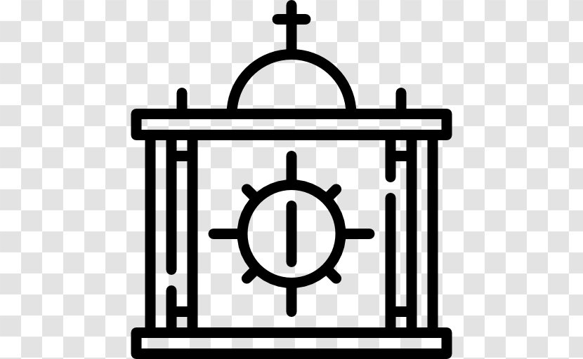 Clip Art - Black And White - Tabernacle Transparent PNG