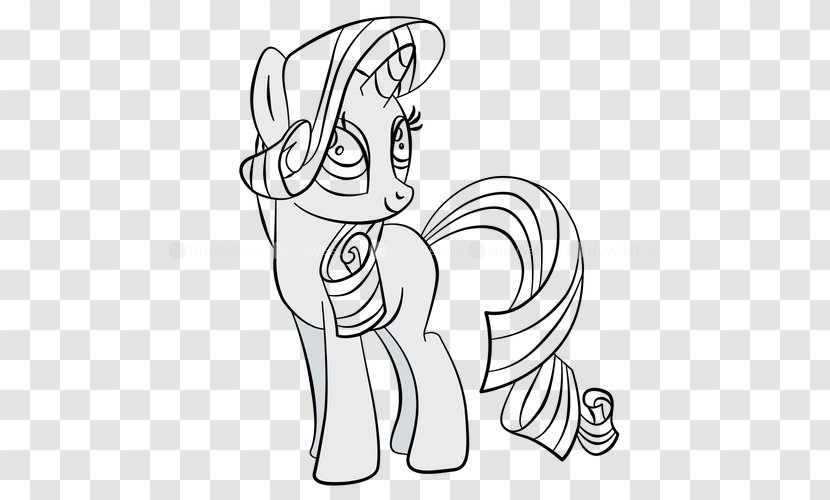 Rarity Applejack Pony Rainbow Dash Princess Cadance - Silhouette - My Little Transparent PNG