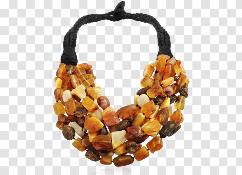 Baltic Amber Necklace Bracelet Gemstone - Bead - Stone Transparent PNG