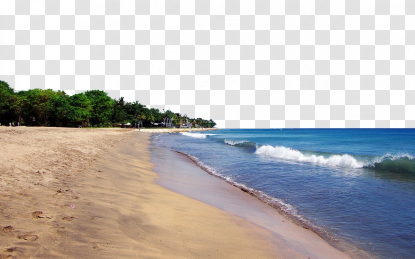 Kuta Beach Sea Coast - Coastal And Oceanic Landforms - Scenery Transparent PNG