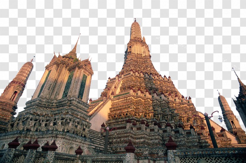 Wat Arun Landmark Tourist Attraction - Place Of Worship - Bangkok Iconic Landmarks Transparent PNG