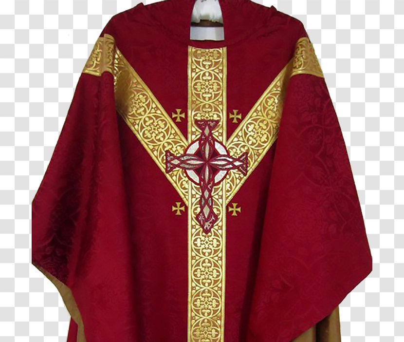 Robe Maroon - Cope Transparent PNG