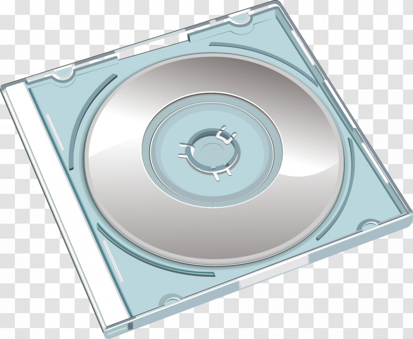 Compact Disc Electronics - Jewel Case - CD Vector Material Transparent PNG