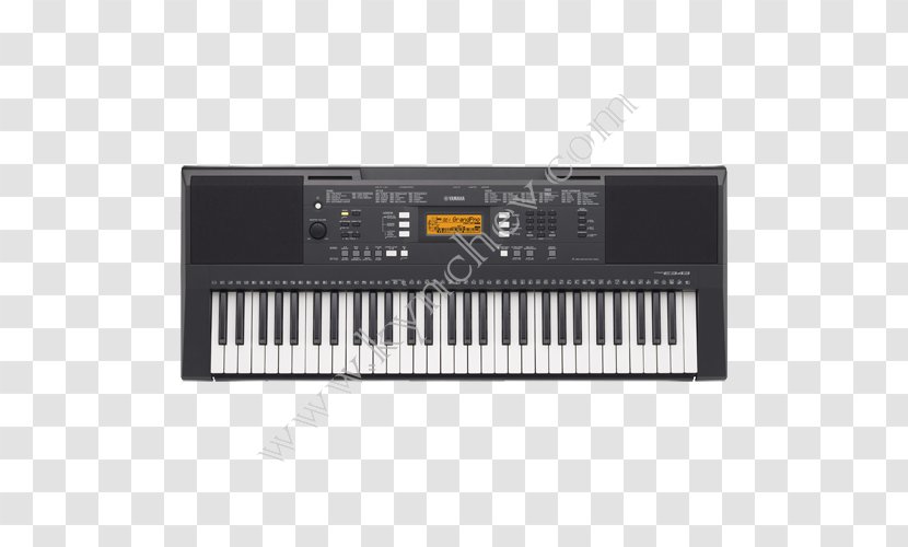Yamaha PSR-E343 Keyboard Corporation Musical Instruments - Player Piano Transparent PNG