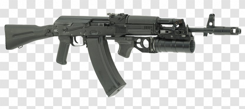 Izhmash AK-74 M AK-47 Firearm - Flower - Ak 47 Transparent PNG