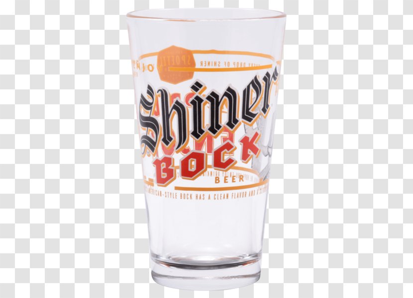 Pint Glass Shiner Spoetzl Brewery Bock Beer - Flavor - Bucket Transparent PNG