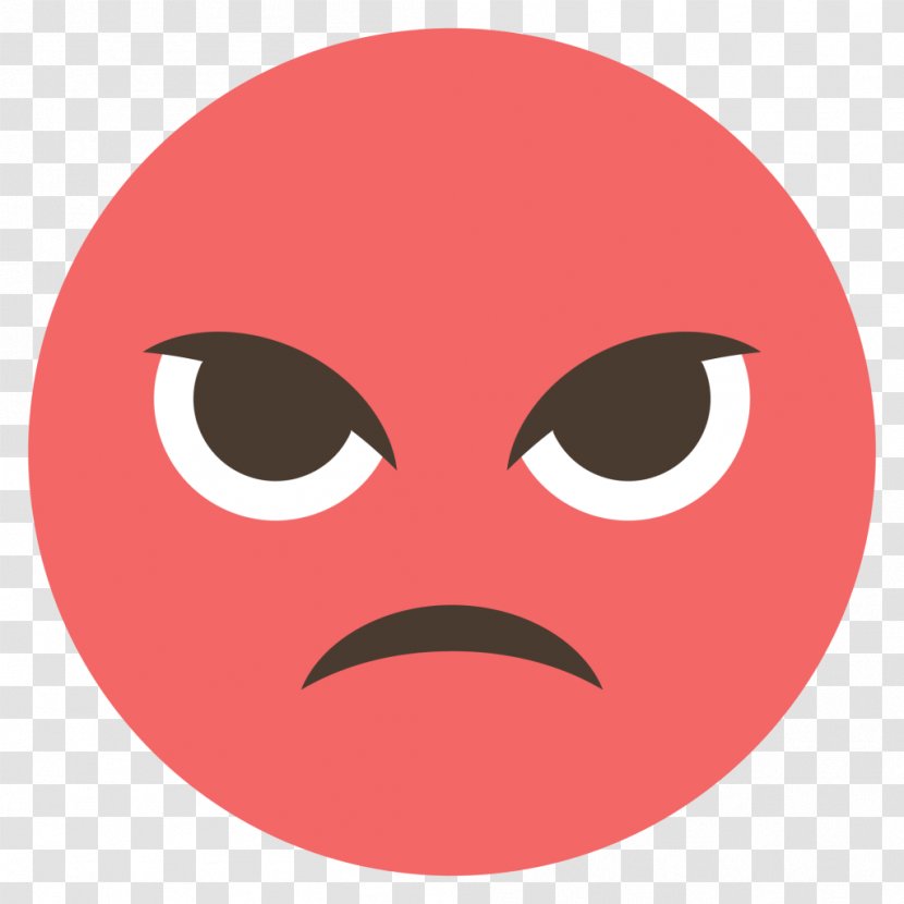Face With Tears Of Joy Emoji Emoticon Smiley Heart - Angry Transparent PNG
