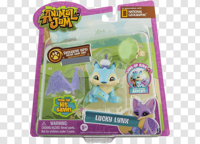 National Geographic Animal Jam Action & Toy Figures Assorted Series 1 Adopt A Pet Video Games - Playset Transparent PNG