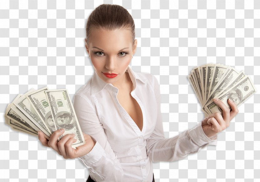 Money Foreign Exchange Market Bank Payday Loan - Currency - Woman Transparent PNG