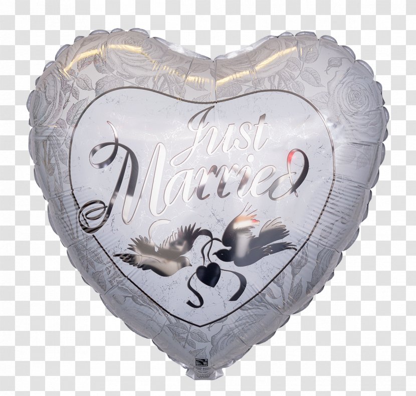 Toy Balloon Ballongruesse.de Heart Place Cards - Mrs - Just Married Transparent PNG