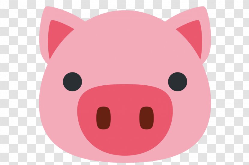 Berkshire Pig Clip Art Emoji Image - Smile Transparent PNG