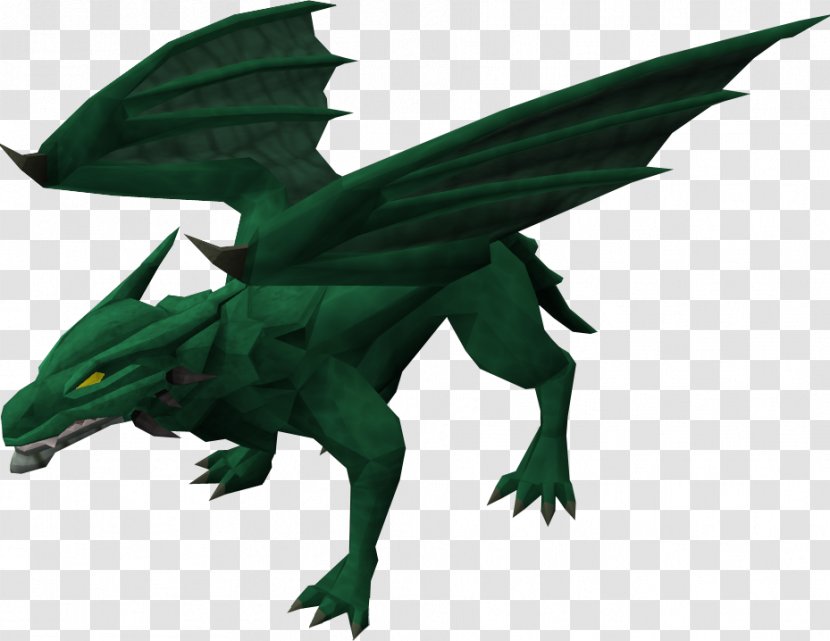 Old School RuneScape Dragon Wiki Clip Art - Wikia - Green Images Transparent PNG
