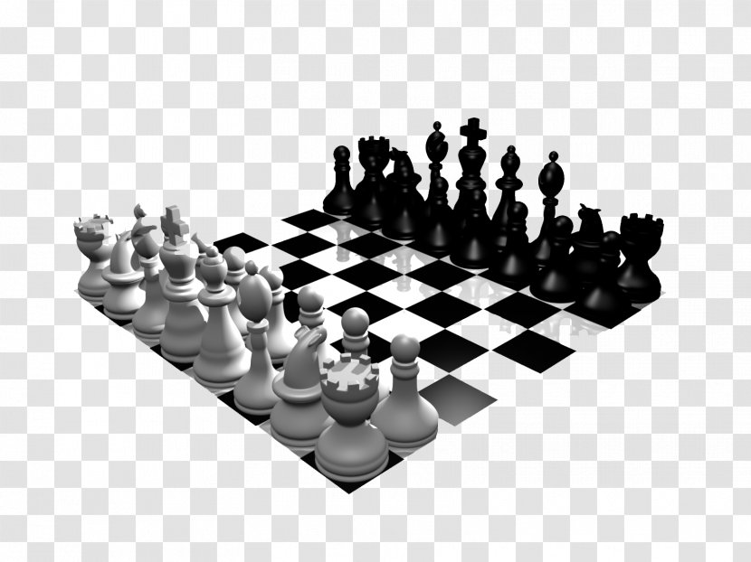 Chess Piece White And Black In King Clip Art - Board Cliparts Transparent PNG