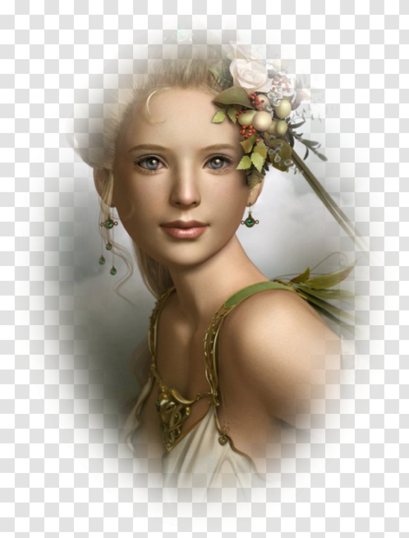 Demeter Work Of Art Artist - Frame - Beautiful Lady Transparent PNG