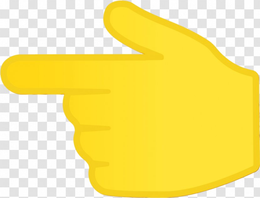 Yellow Background - Thumb - Thumbs Signal Gesture Transparent PNG