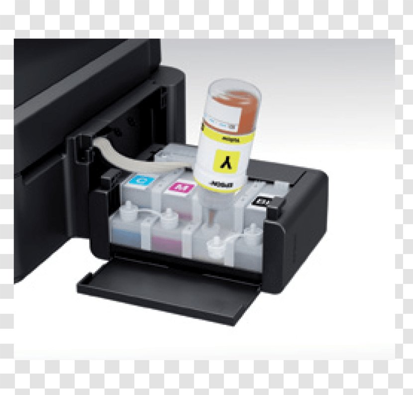 Multi-function Printer Inkjet Printing Epson - Photocopier Transparent PNG