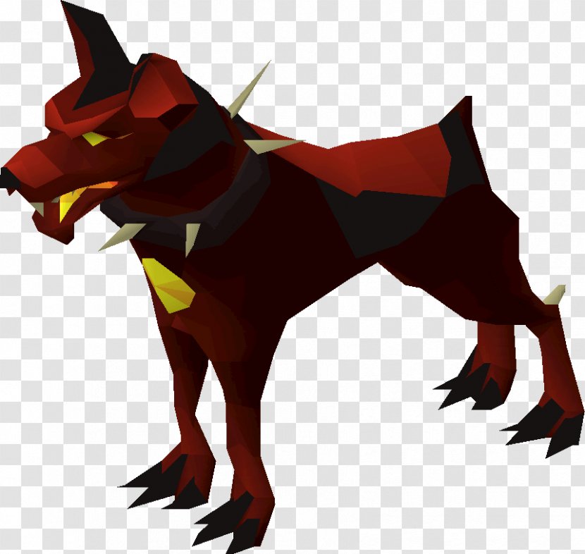 Old School RuneScape Dog Hellhound Pet - Fictional Character - Hell Transparent PNG