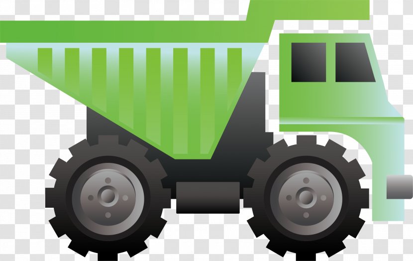 Architectural Engineering Tool Heavy Equipment Clip Art - Vehicle - Truck Vector Element Transparent PNG