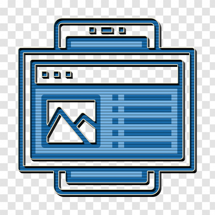 Mobile Interface Icon Internet Icon Website Icon Transparent PNG