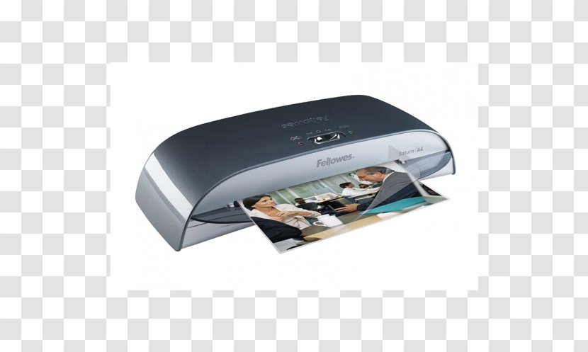 Pouch Laminator Lamination Fellowes Brands Standard Paper Size - Shredder Transparent PNG