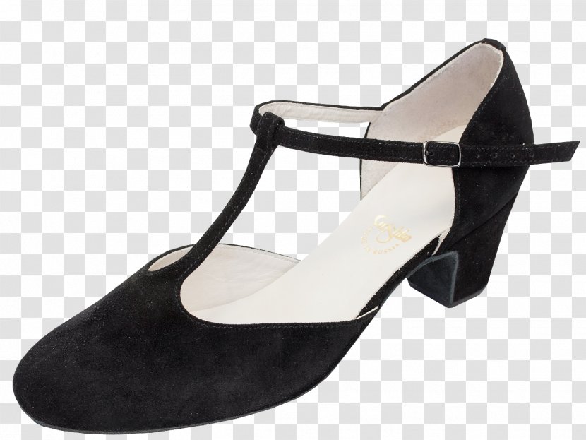 Suede High-heeled Shoe Leather Sandal - Basic Pump - Female Shoes Transparent PNG