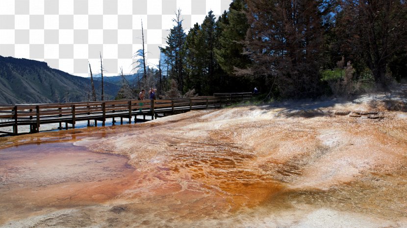 Water Resources Landscape - Yellowstone Park Five Transparent PNG