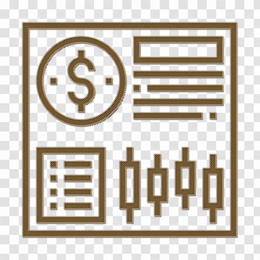 Stock Icon Financial Technology Icon Transparent PNG