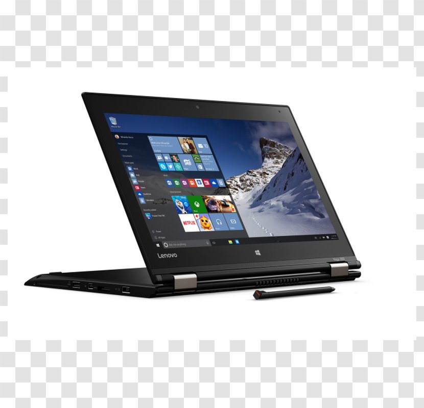 ThinkPad Yoga Laptop Lenovo Intel Core I5 - Computer Hardware - Materiel Transparent PNG