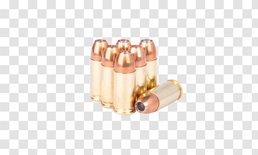 Hollow-point Bullet Ammunition 9×19mm Parabellum Expanding - Luger Pistol - Brass Bullets Transparent PNG